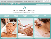 Tablet Screenshot of issnschoolspa.com